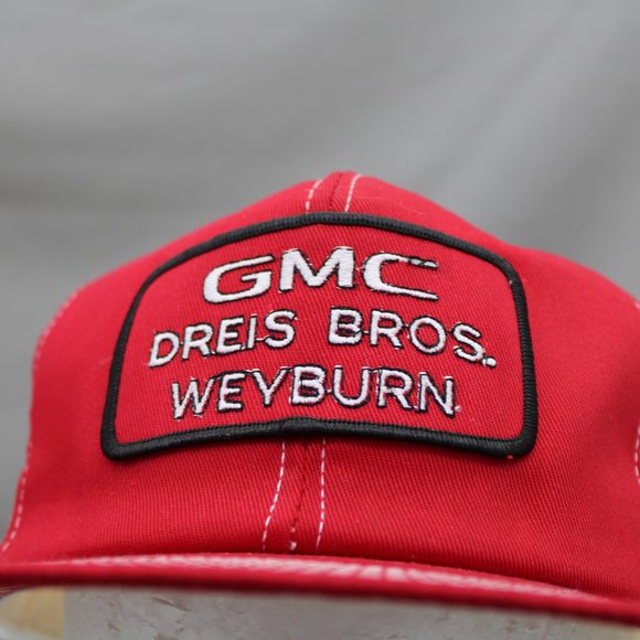 Vintage Patched Trucker Hat - GMC Dreis Bros Weyburn SK - Adult Snapback - Picture 2 of 8